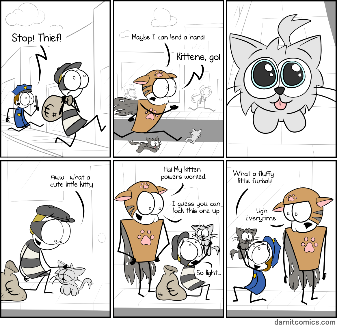 Always surrounded by kittens-man 3