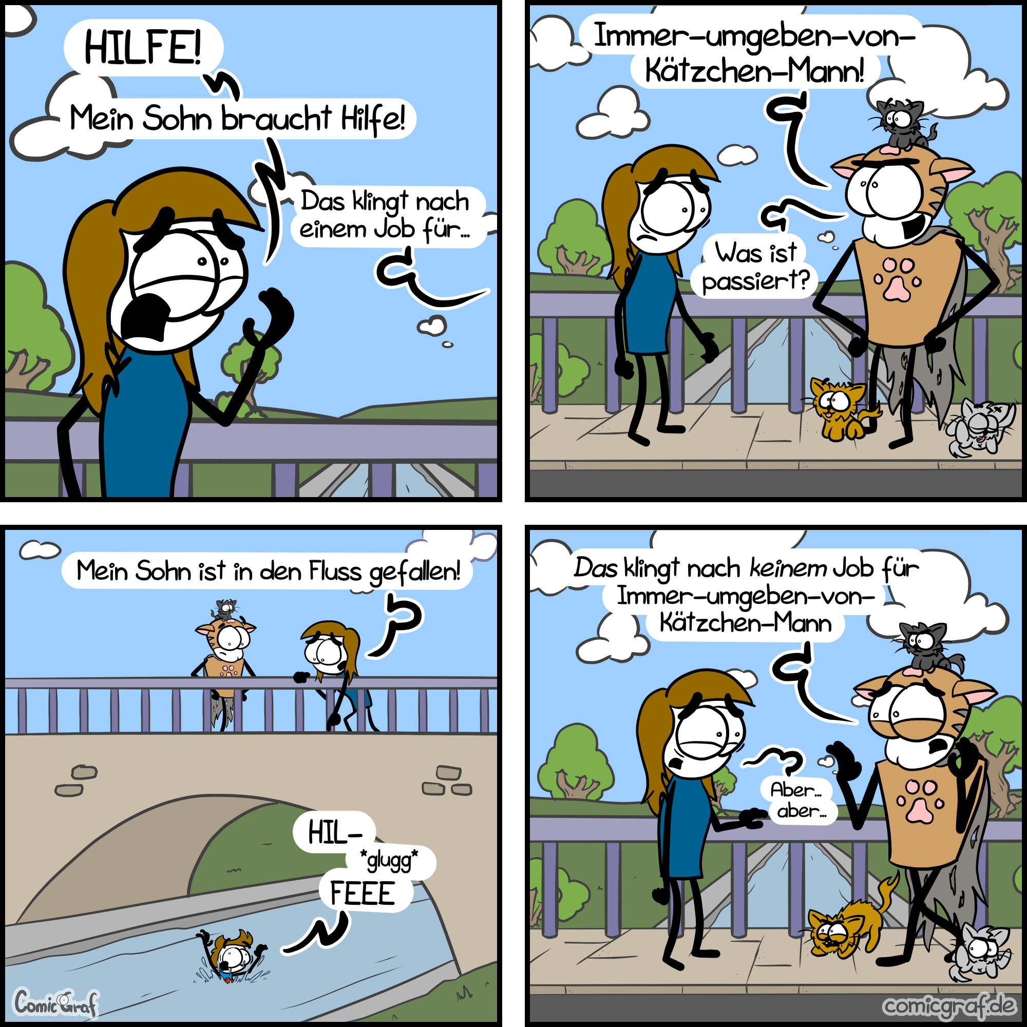 Immer-umgeben-von-Kätzchen-Mann 5