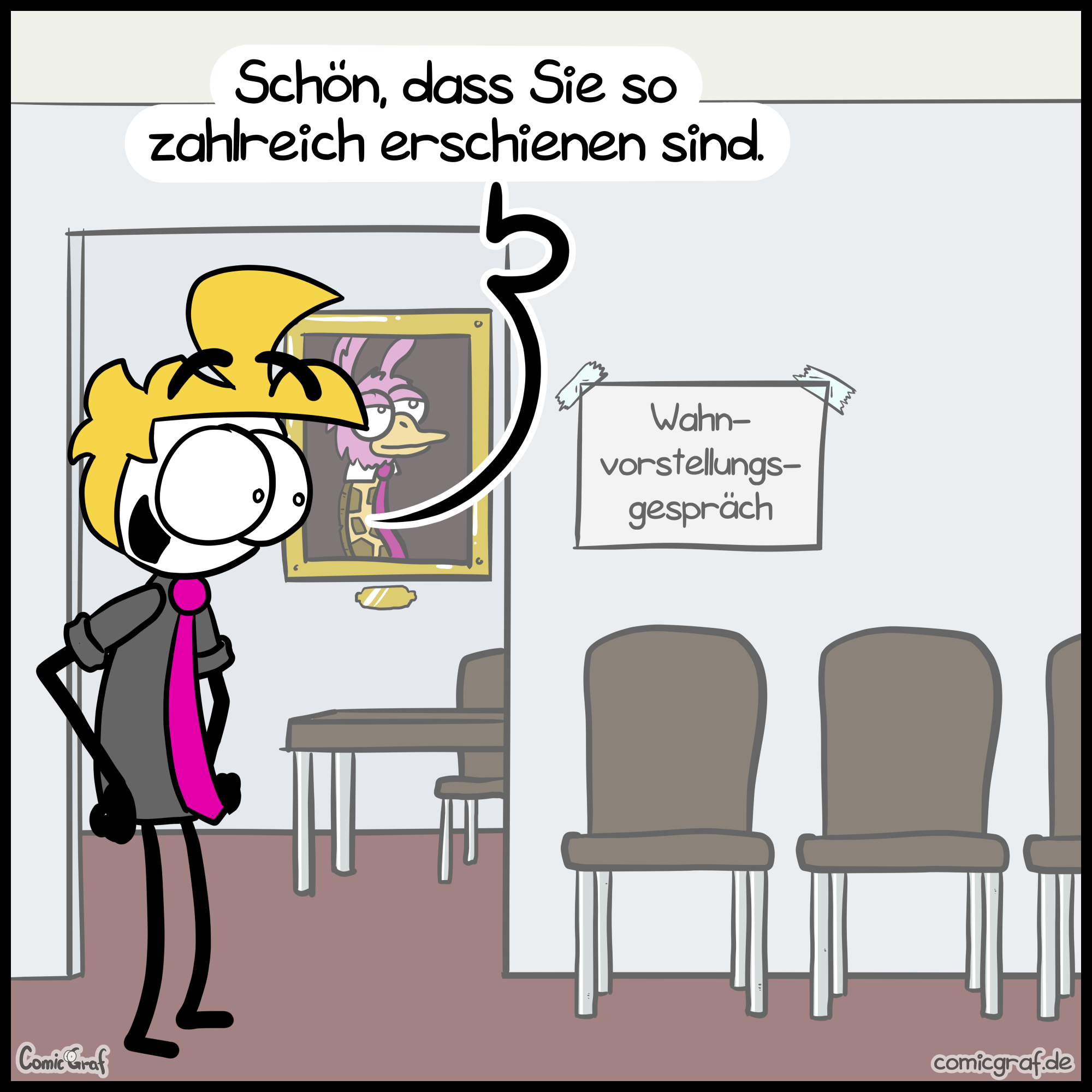 Wahnvorstellungsgespräch